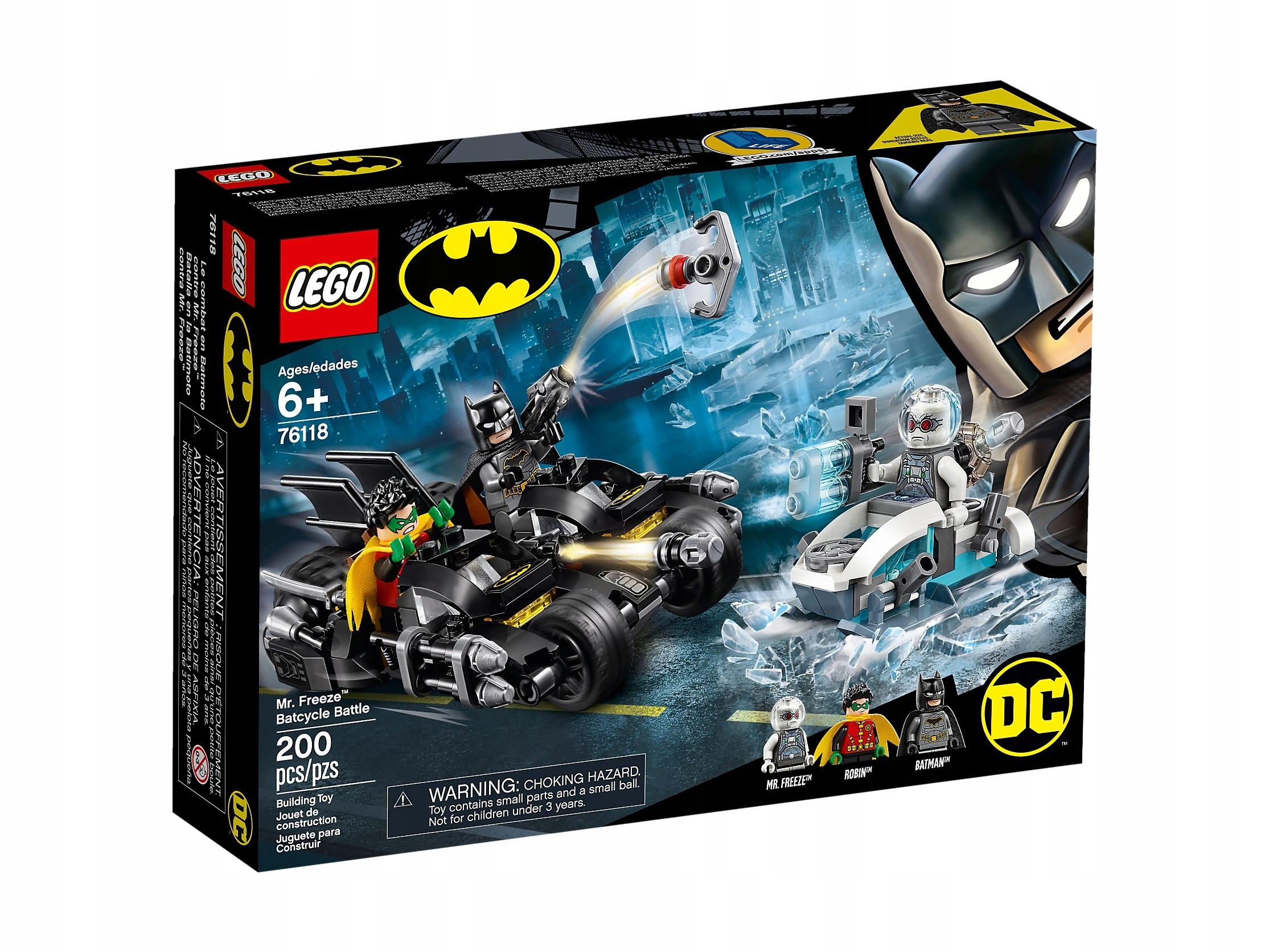 Lego DC Comics Heroes 76118 Bitva s Mr. Freezem Nové