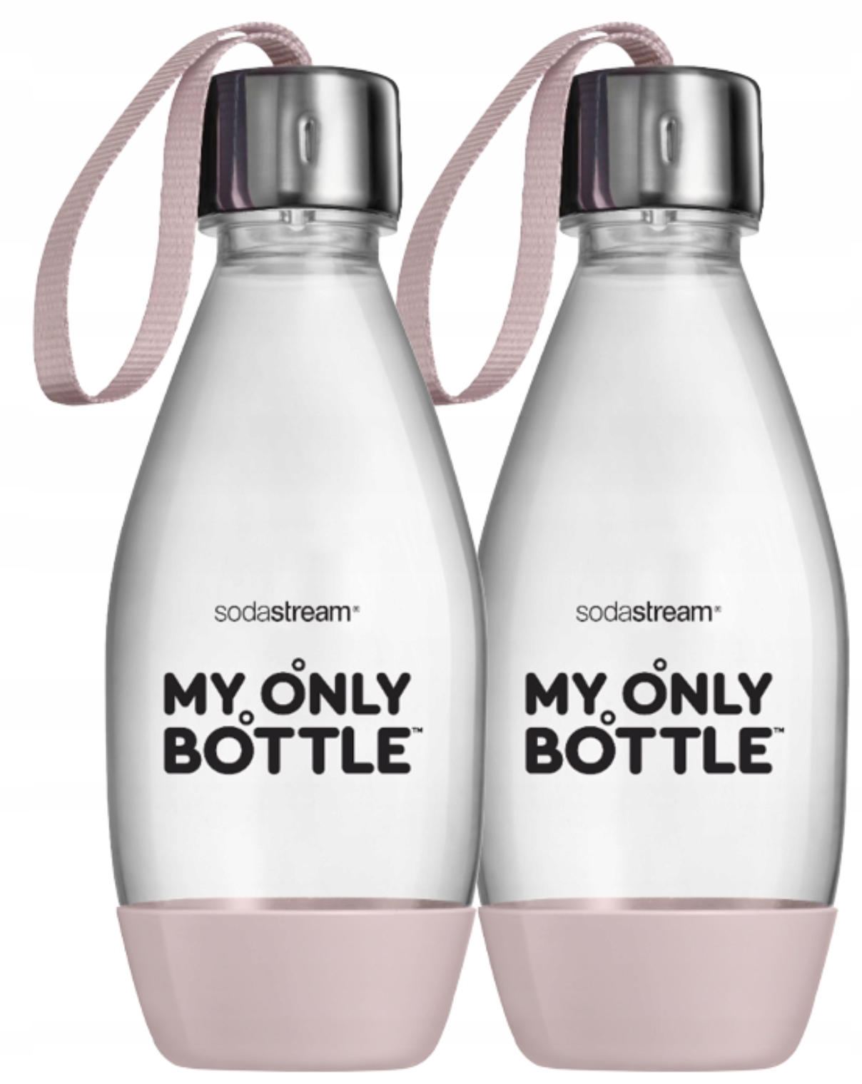 Butelka SodaStream My Only Różowa 0,5L 2 sztuki