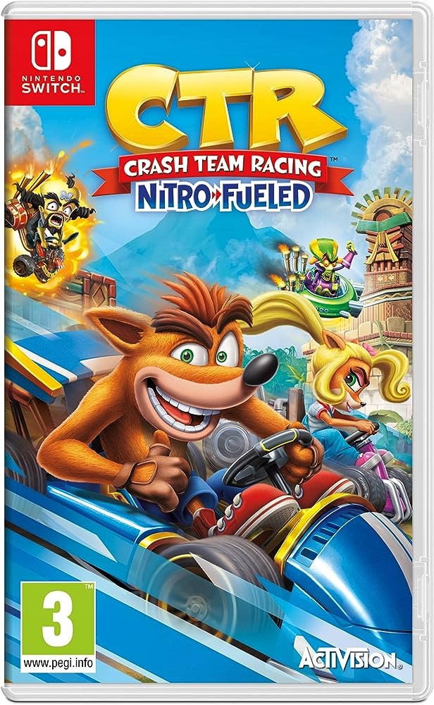 Crash Team Racing Nintendo SWITCH + Lite + Oled