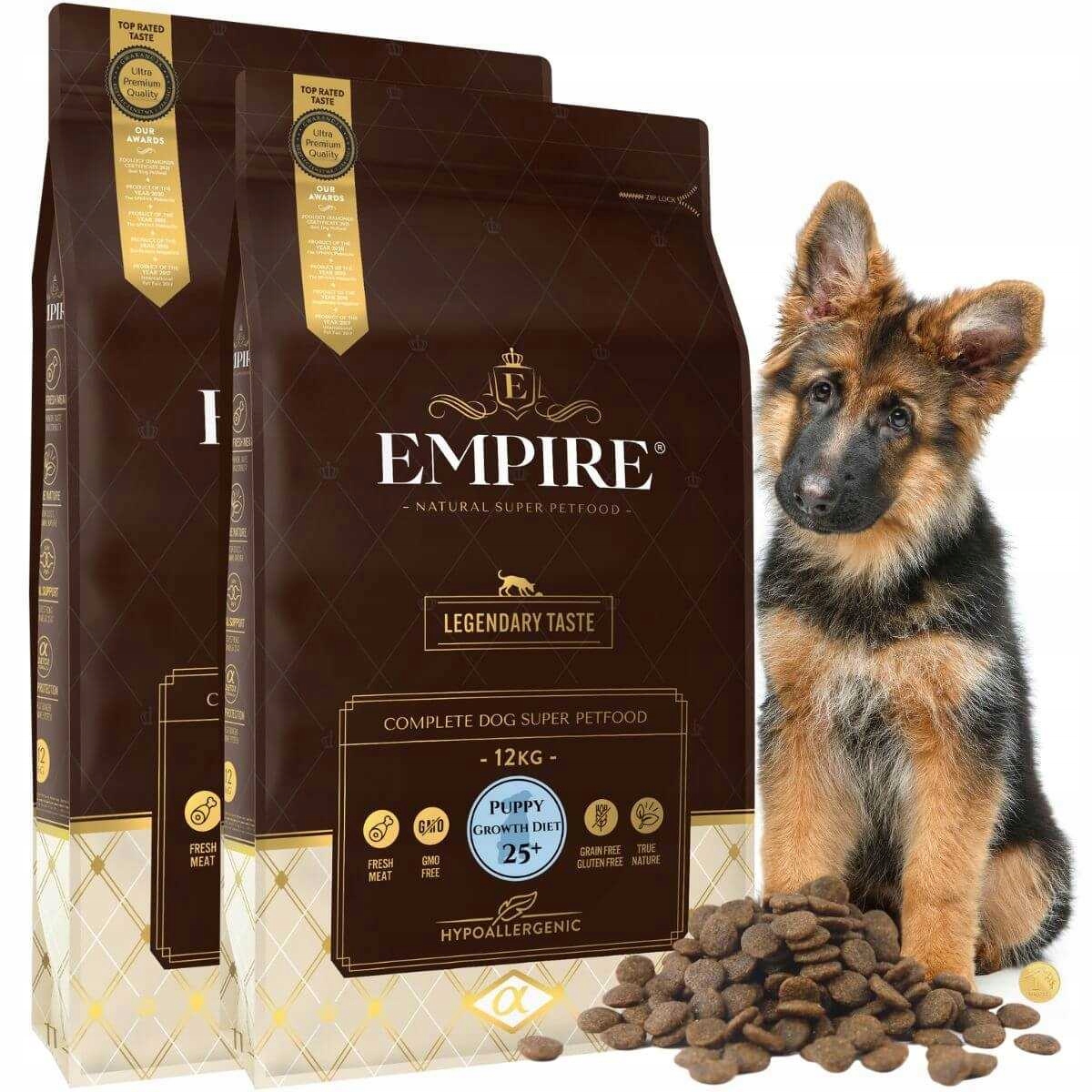 Levně Suché Krmivo Pro Štěně Německý Ovčák Empire Puppy 2 X 12 Kg