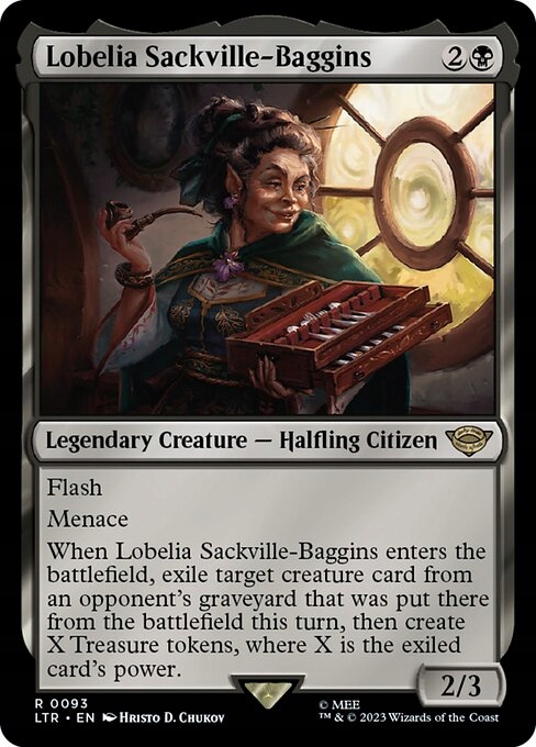 MtG: Lobelia Sackville-Baggins (V.1) (ltr) *foil*