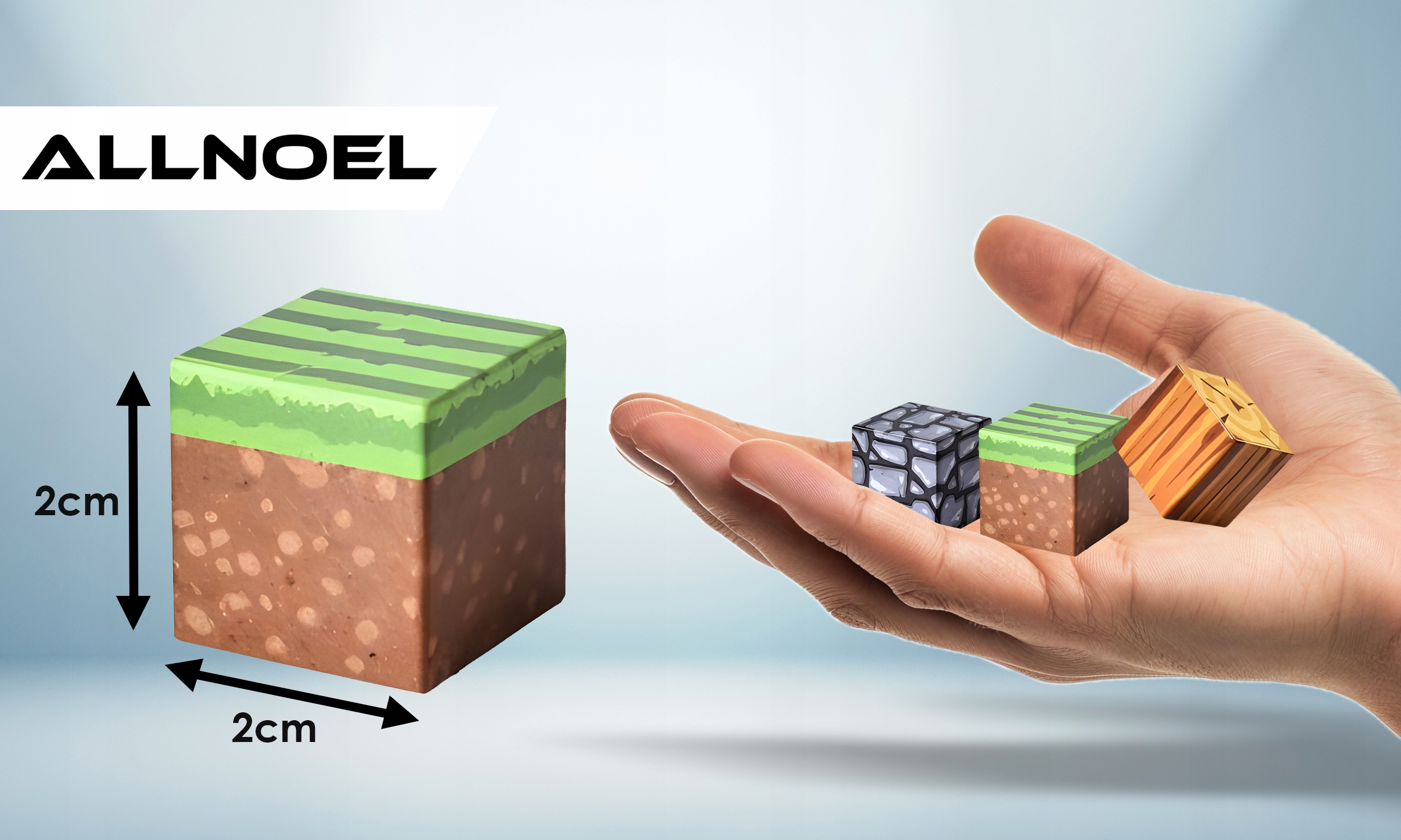 MAGNETINIAI KALADĖLIAI 285 ELEMENTAI KUBAI VAIKAMS + 4 ŽMONĖMS PIKSELIAI Elementų skaičius 285