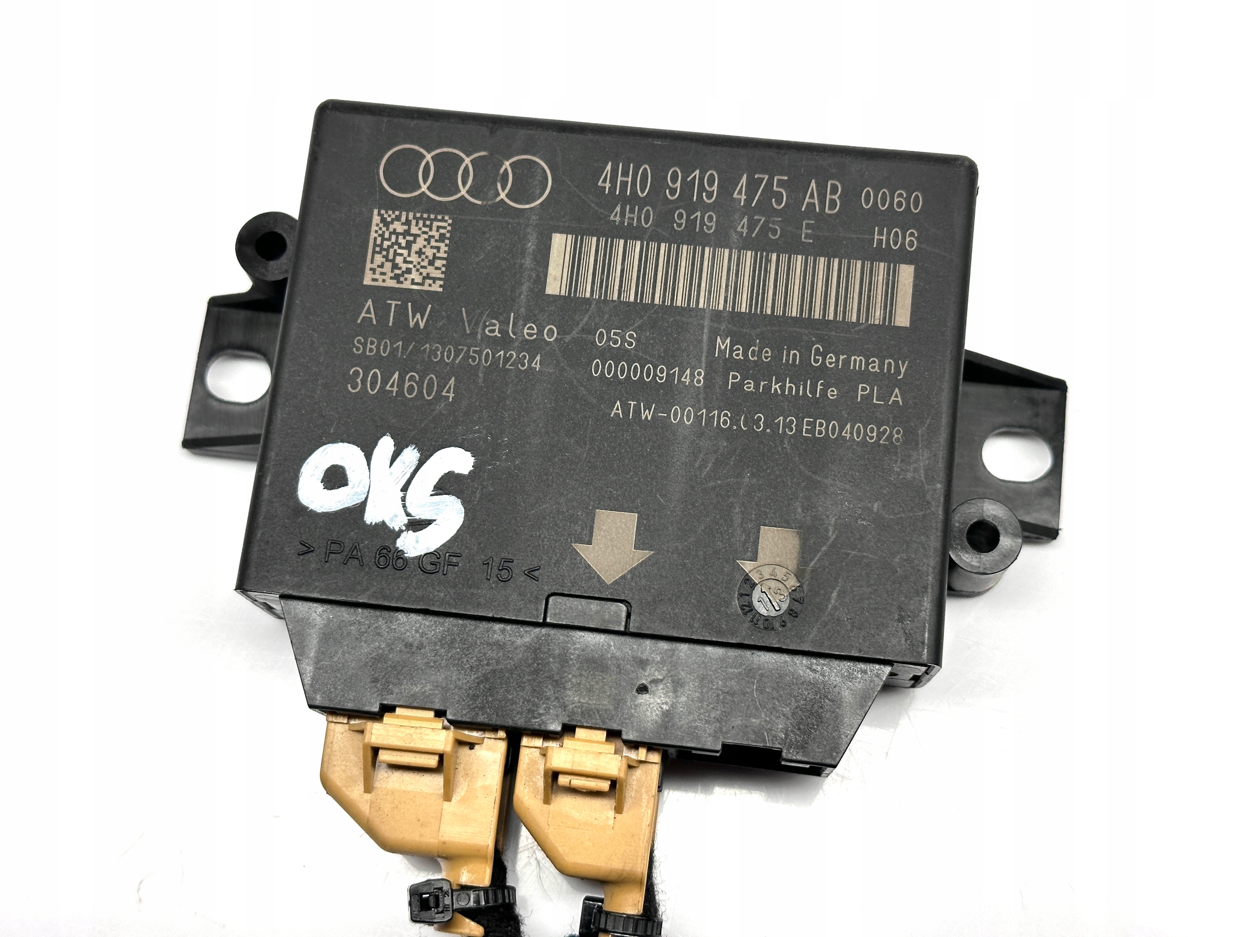 AUDI A6 S6 C7 A7 4G modulo Centralina PDC czujnikow parcheggio 4H0919475AB