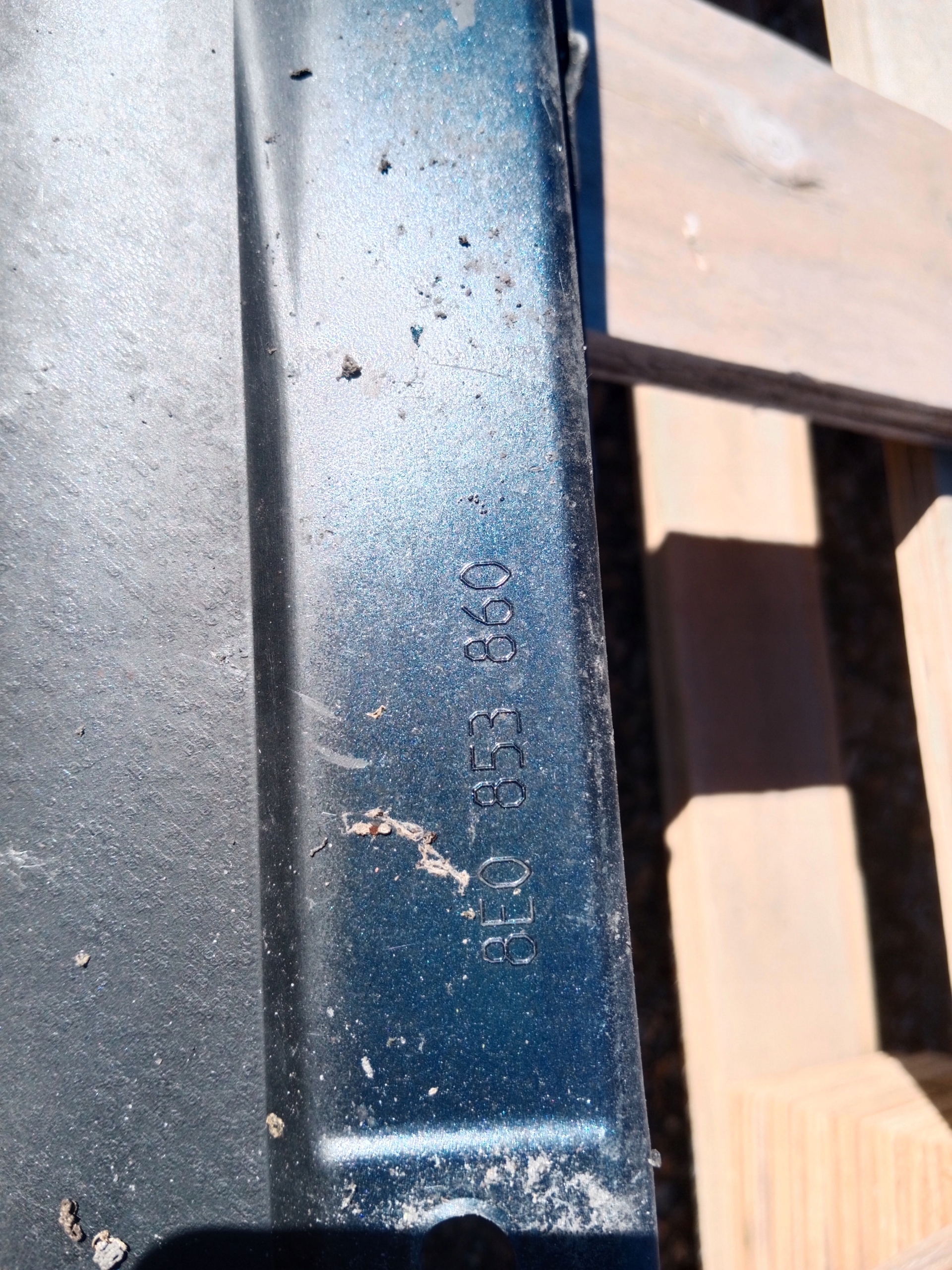 moulding threshold right AUDI A4 B6 B7 8E0853860