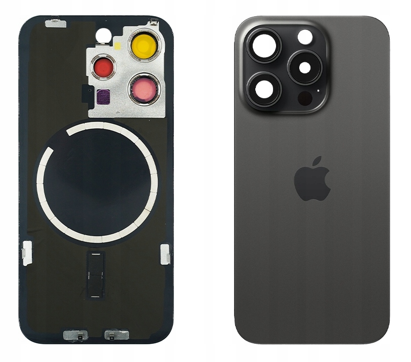 Tylna klapka Apple iPhone 15 Pro Czarny