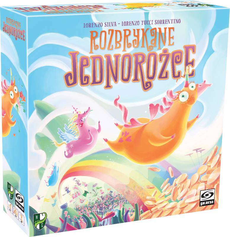 Rozbrykane Jednorożce gra planszowa