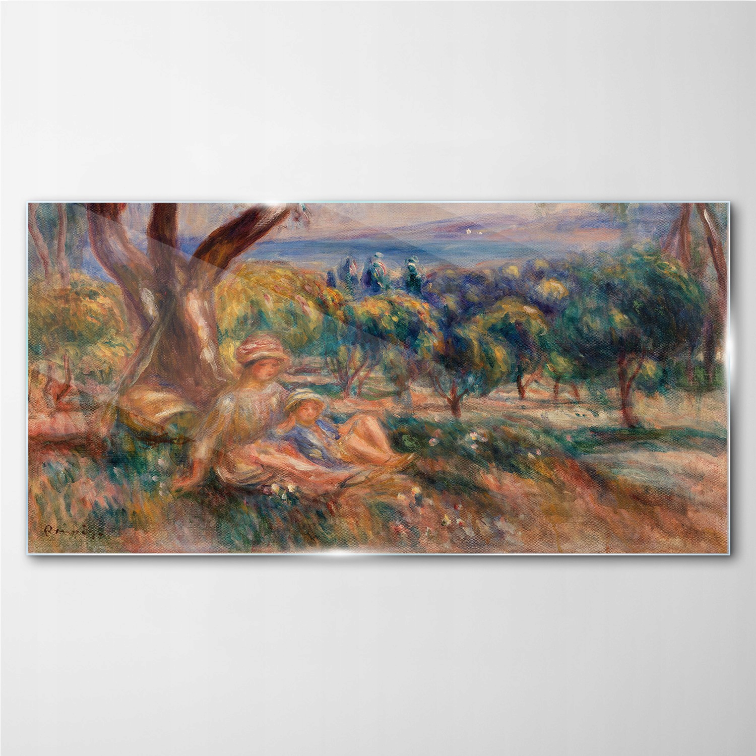 

Obraz z nadrukiem szklany Las krajobraz 100x50 cm