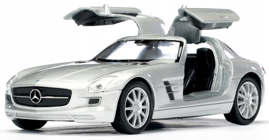 WELLY METALOWE AUTO SAMOCHÓD MERCEDES SLS AMG MODEL KOLEKCJONERSKI