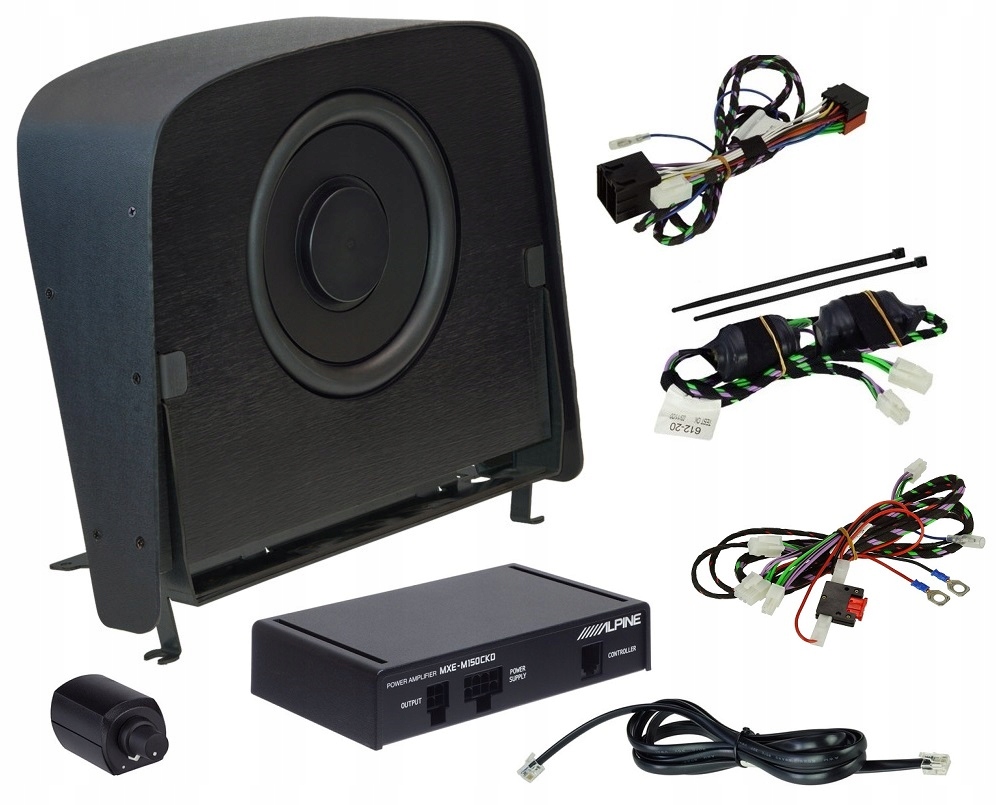 Alpine SWC-D84DU SWA-150KT Subwoofer Zosilňovač Pre Karavan Fiat Ducato 8