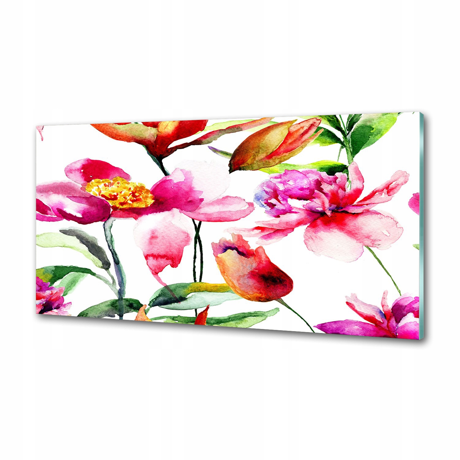 Panel do kuchyne Divoké kvety 100 x 50 cm Lepidlo