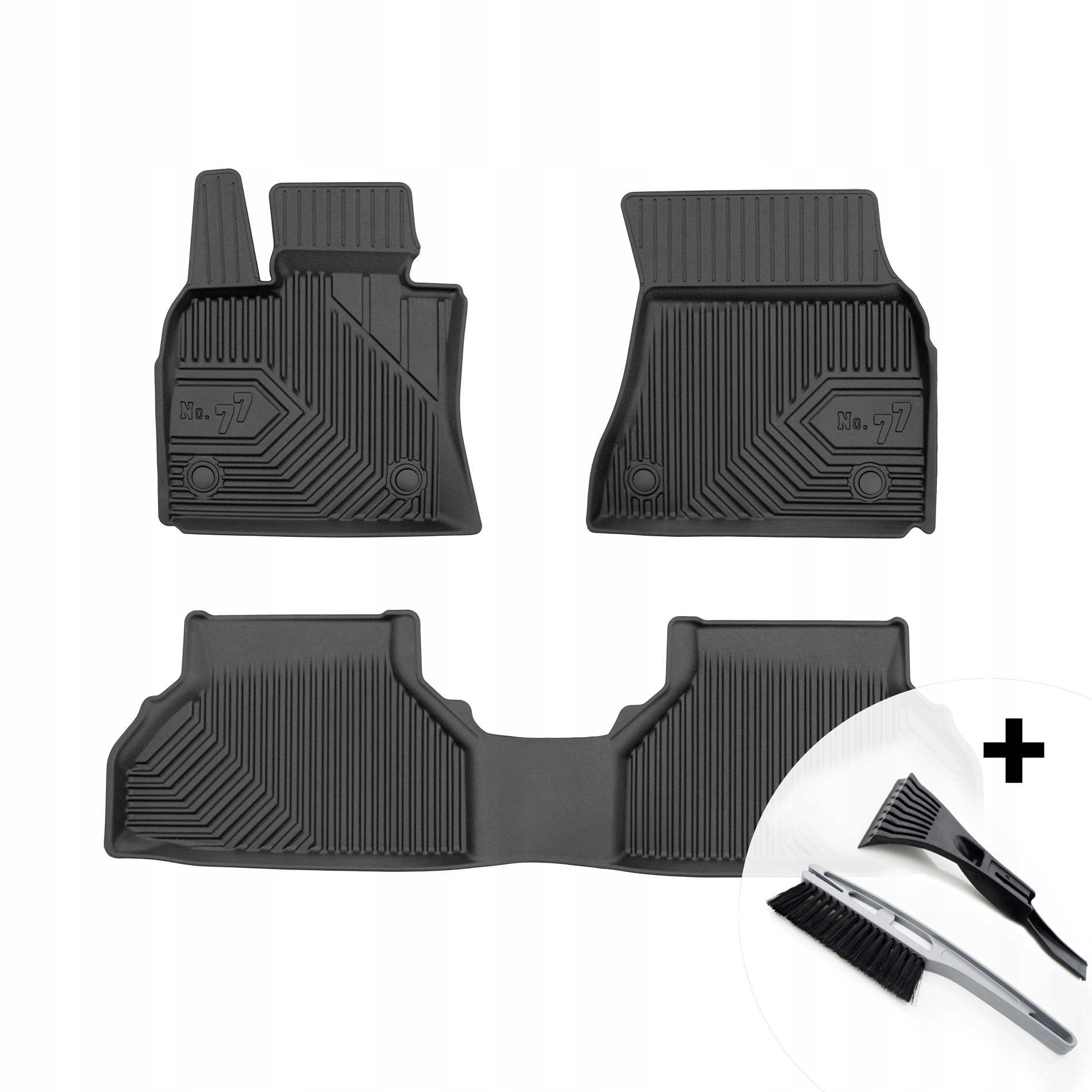 Gumové koberce pro Bmw X6 E71 2007-2014