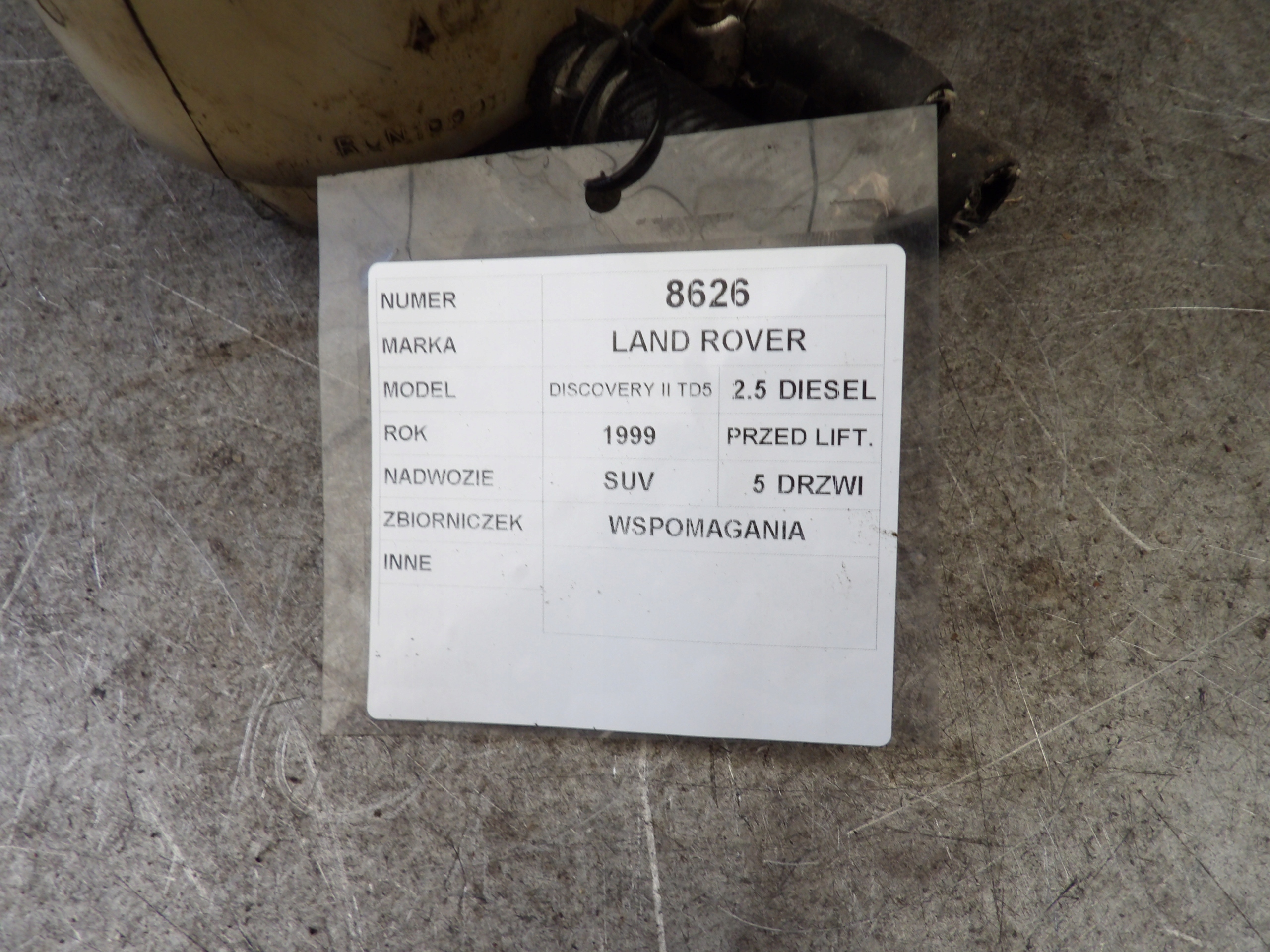 Land Rover Discovery II TD5 Servoölbehälter