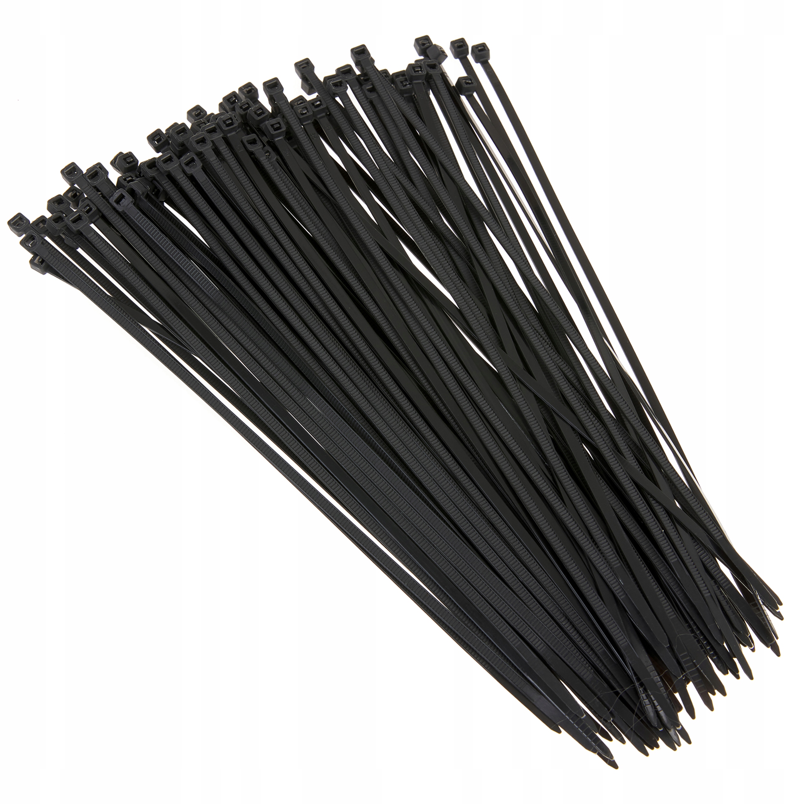 OPASKI ZACISKOWE KABLOWE TRYTKI UV CZARNE 3.6X250