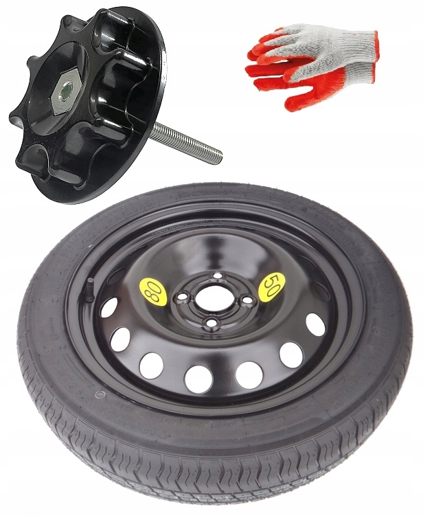 nové Dojezdové Kolo 125/70 R16 Toyota Aygo X (2022-současnost) Šroub