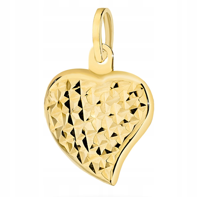 

Złota Zawieszka Diamentowana pr. 585 Serce 14k