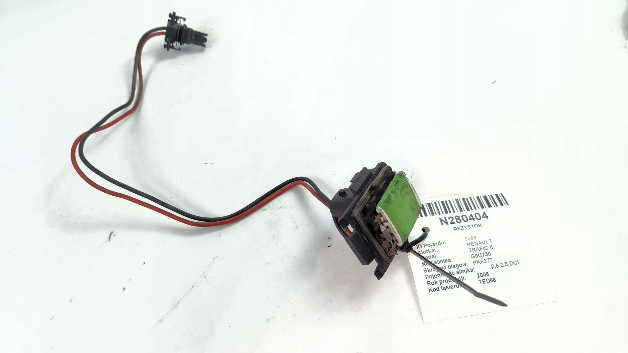 resistenza, reostato, regolatore RENAULT TRAFIC II