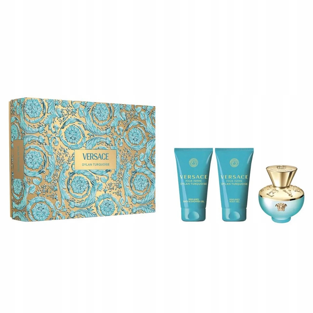 Versace Dylan Turquoise Pour Femme Edt 50 ml Sprchový Gel Balzám