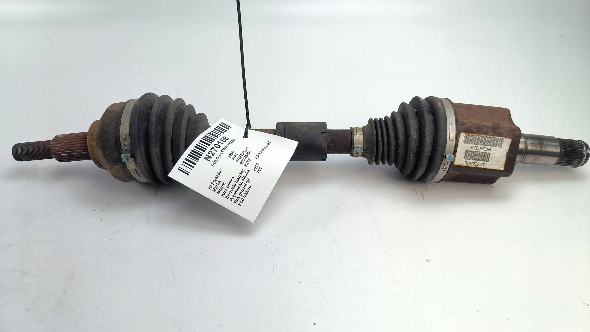 semi-axis left front 68079565AA FIAT FREEMONT