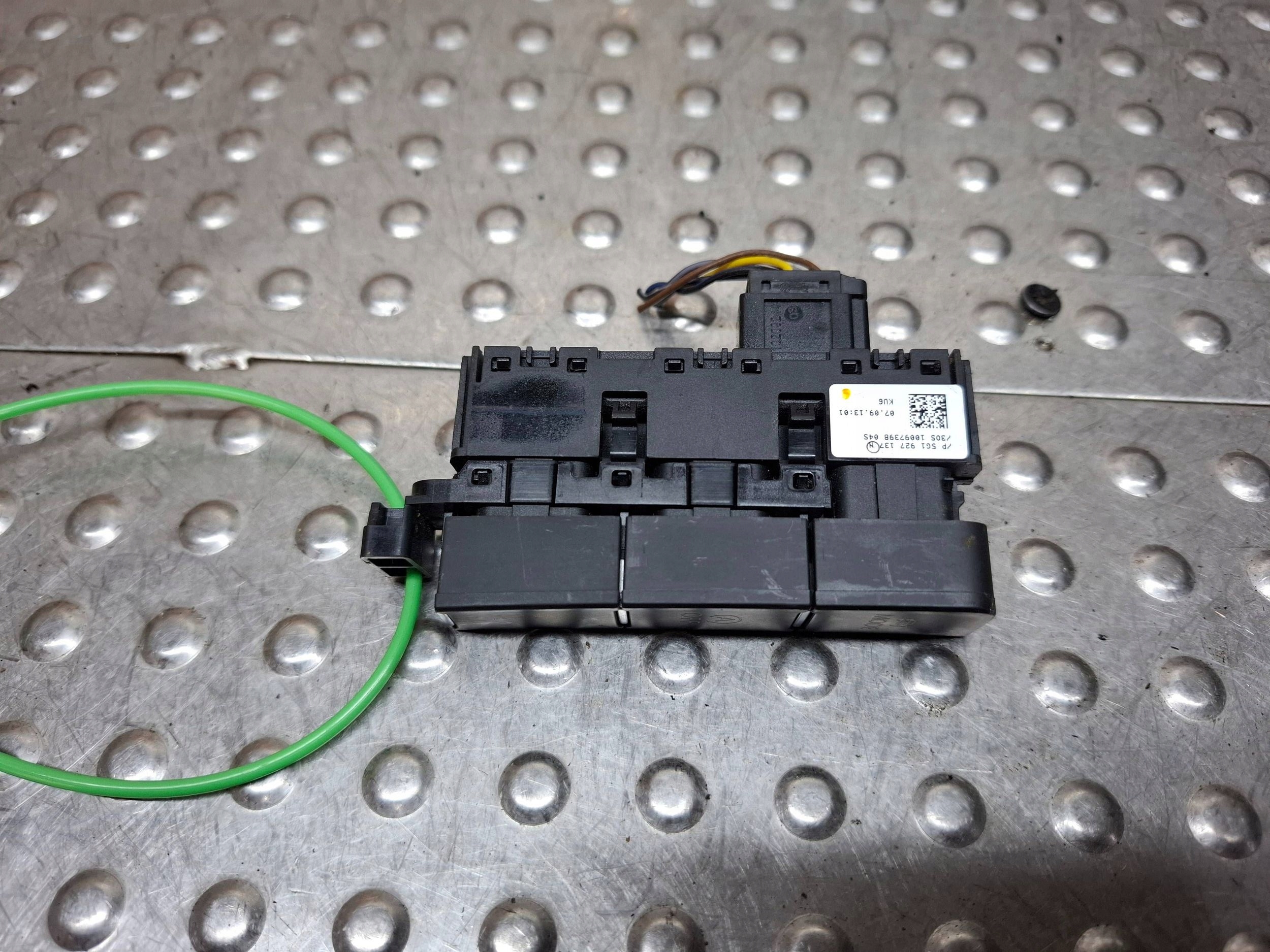 PANEL button switch START STOP MODE 5G1927137 VW GOLF VII