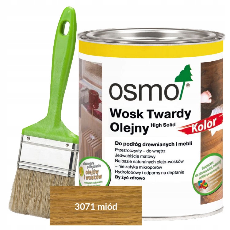 

Osmo 3071 0,75L miód olej z pędzlem