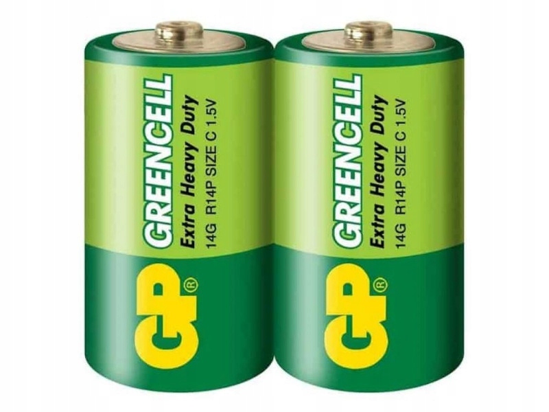 GP Bateria cynkowa GREENCELL C (R14) 2SH GP B1230