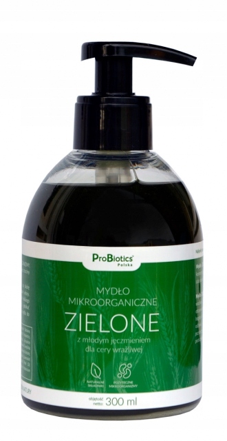 

Mydło Mikroorganiczne Zielone bez Sls 300 ml