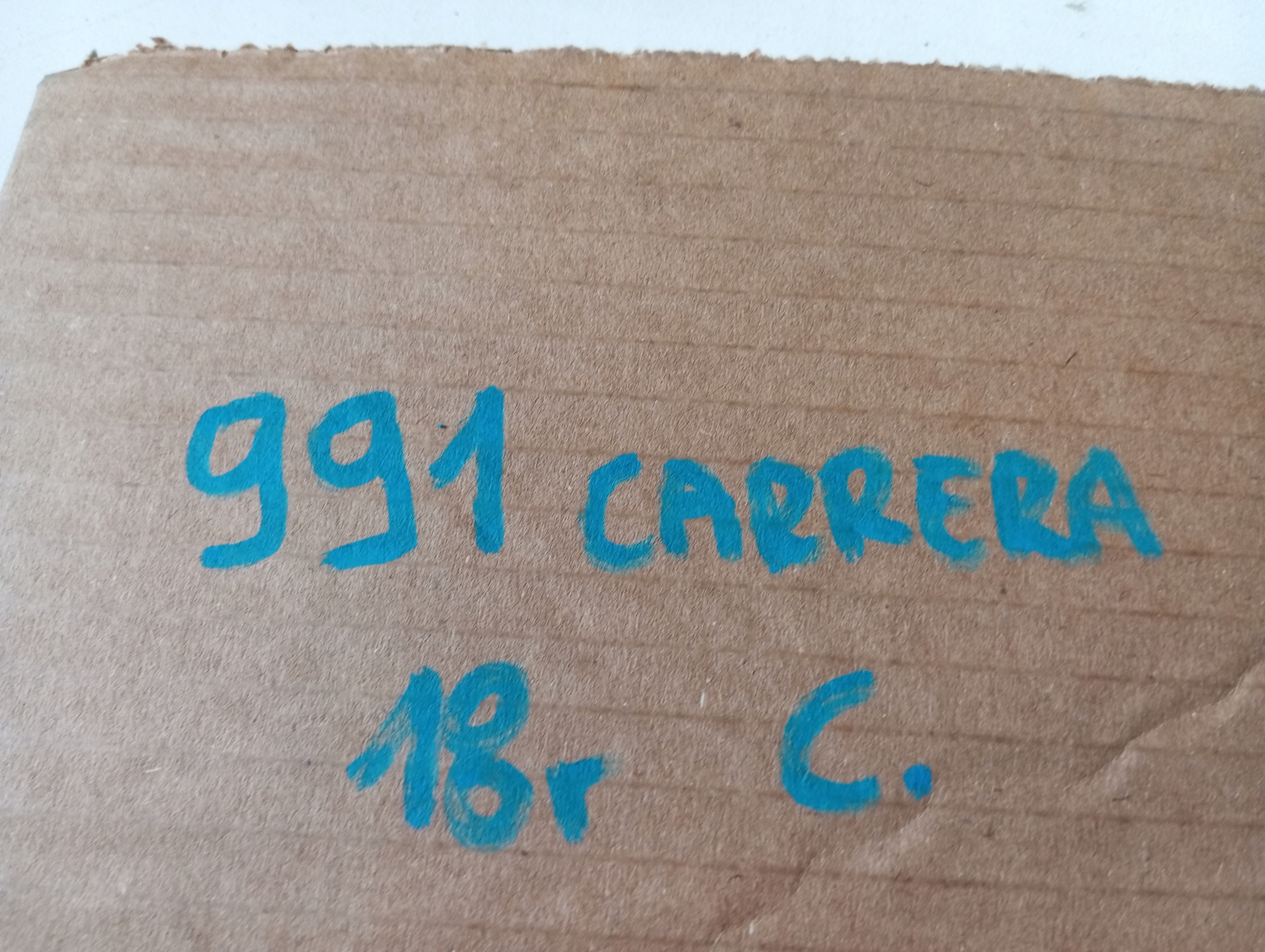 frame TUNELU CHROM PORSCHE CARRERA 991 991553261