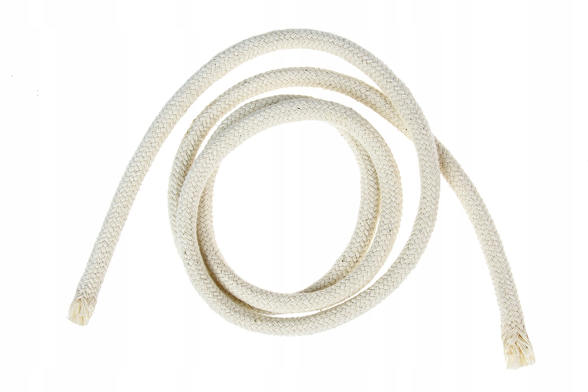 

8mm Knot Okrągły Bawełniany Sznur Do Pochodni 1m
