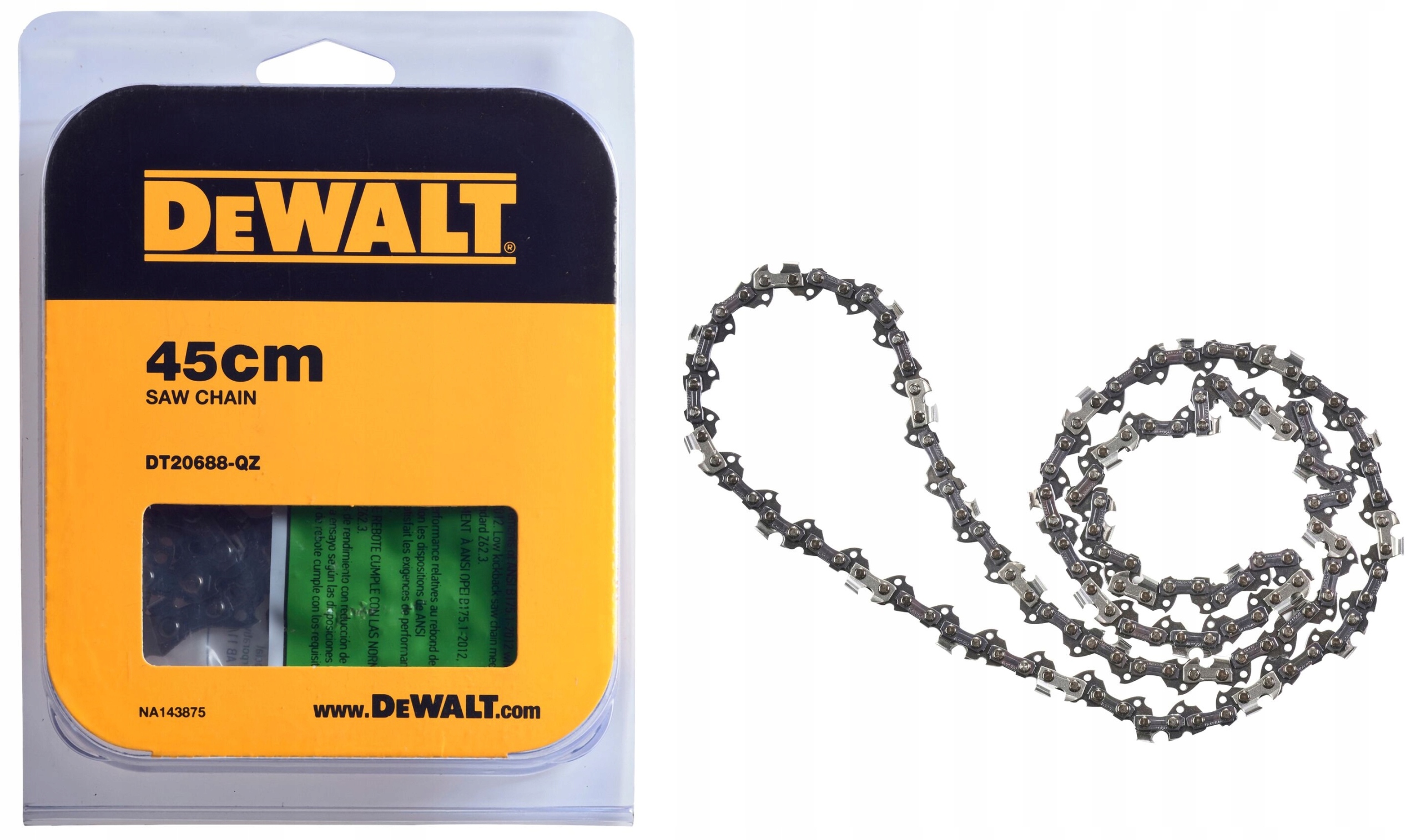 DeWALT DT20668 ŁAŃCUCH OREGON 45 CM 3/8'' DO DCM