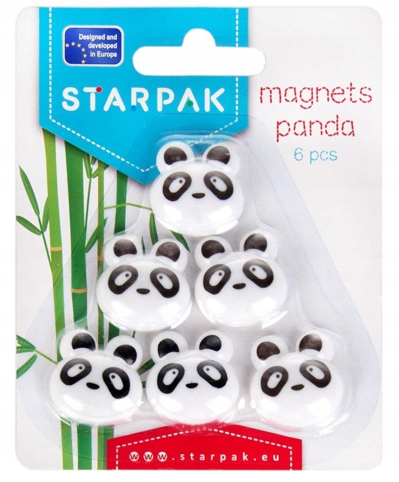 

Magnes Panda zestaw 6 sztuk