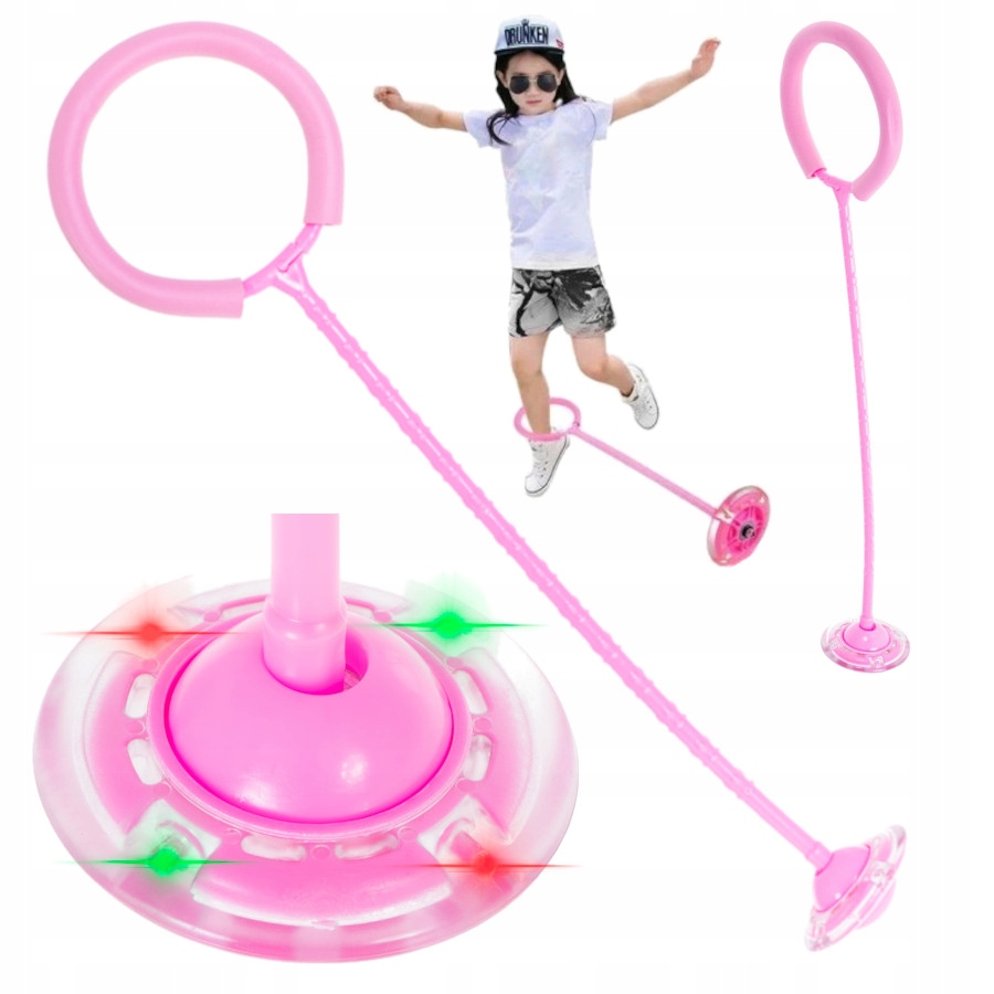 

Hula hop na nogę skipper skakanka dla dzieci Led