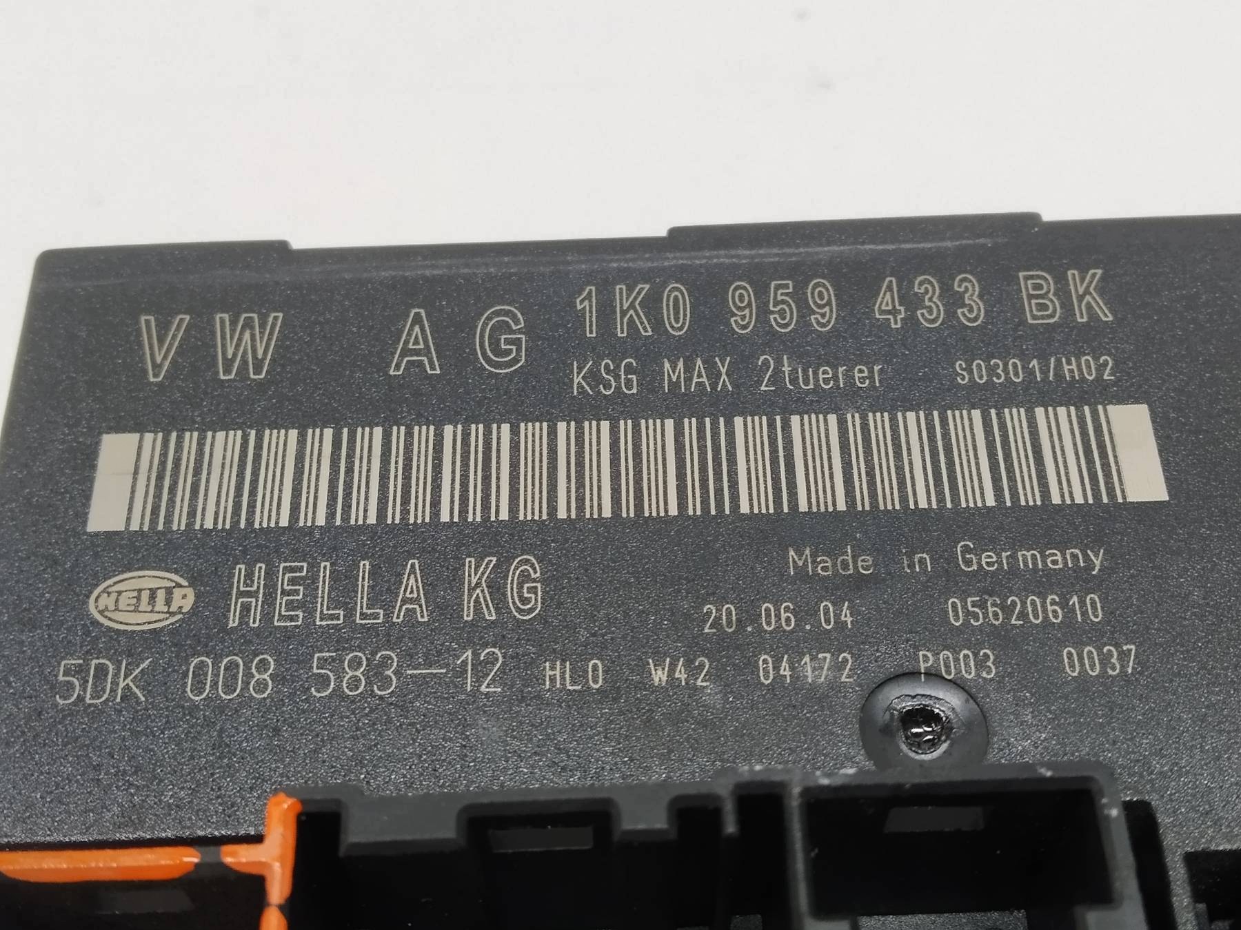 centralina comfort 1K0959433BK VW Volkswagen Golf V (2004-2009)