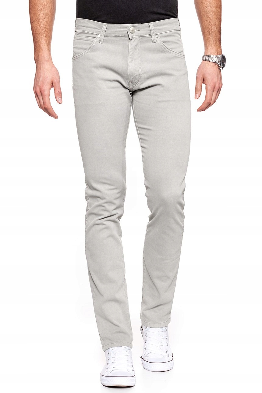 WRANGLER LARSTON MĘSKIE SPODNIE MATERIAŁ W28 L32 Długość nogawki długa