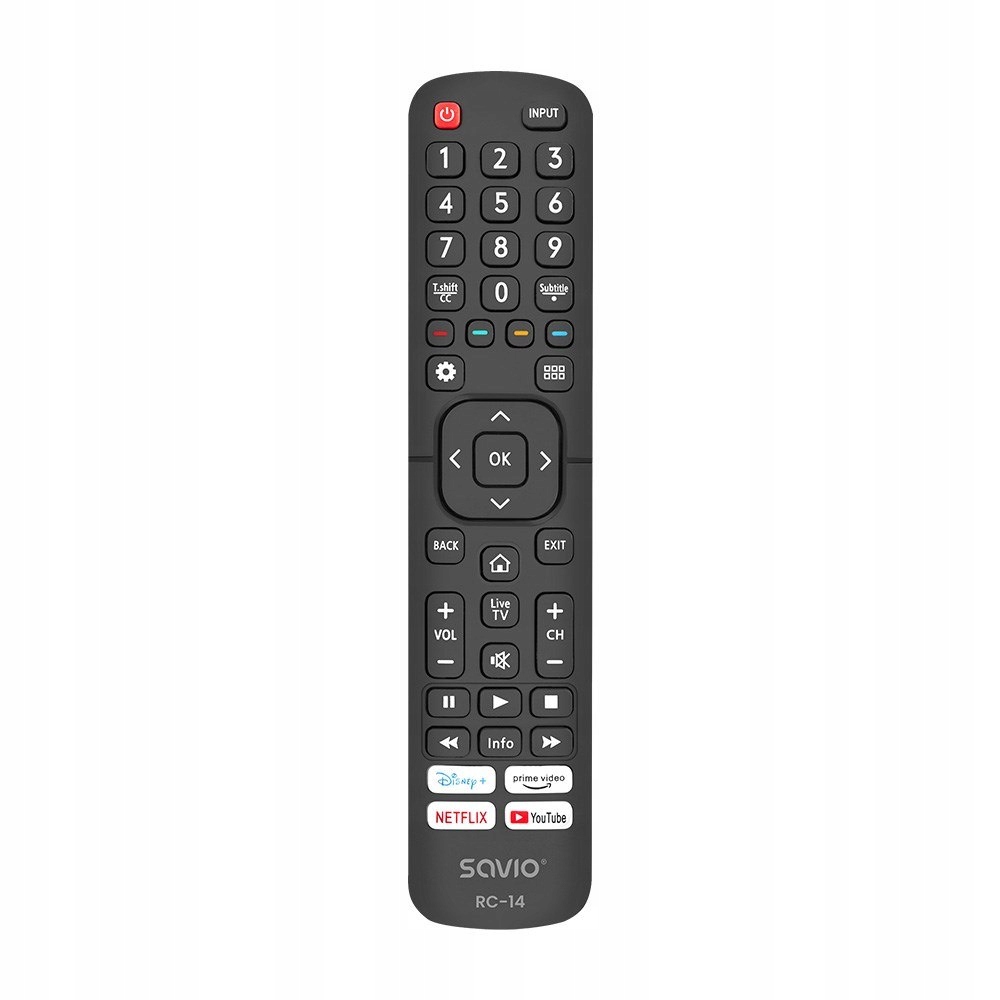 Savio Pilot Uniwersalny/zamiennik Do Tv Hisense Smart Tv RC-14