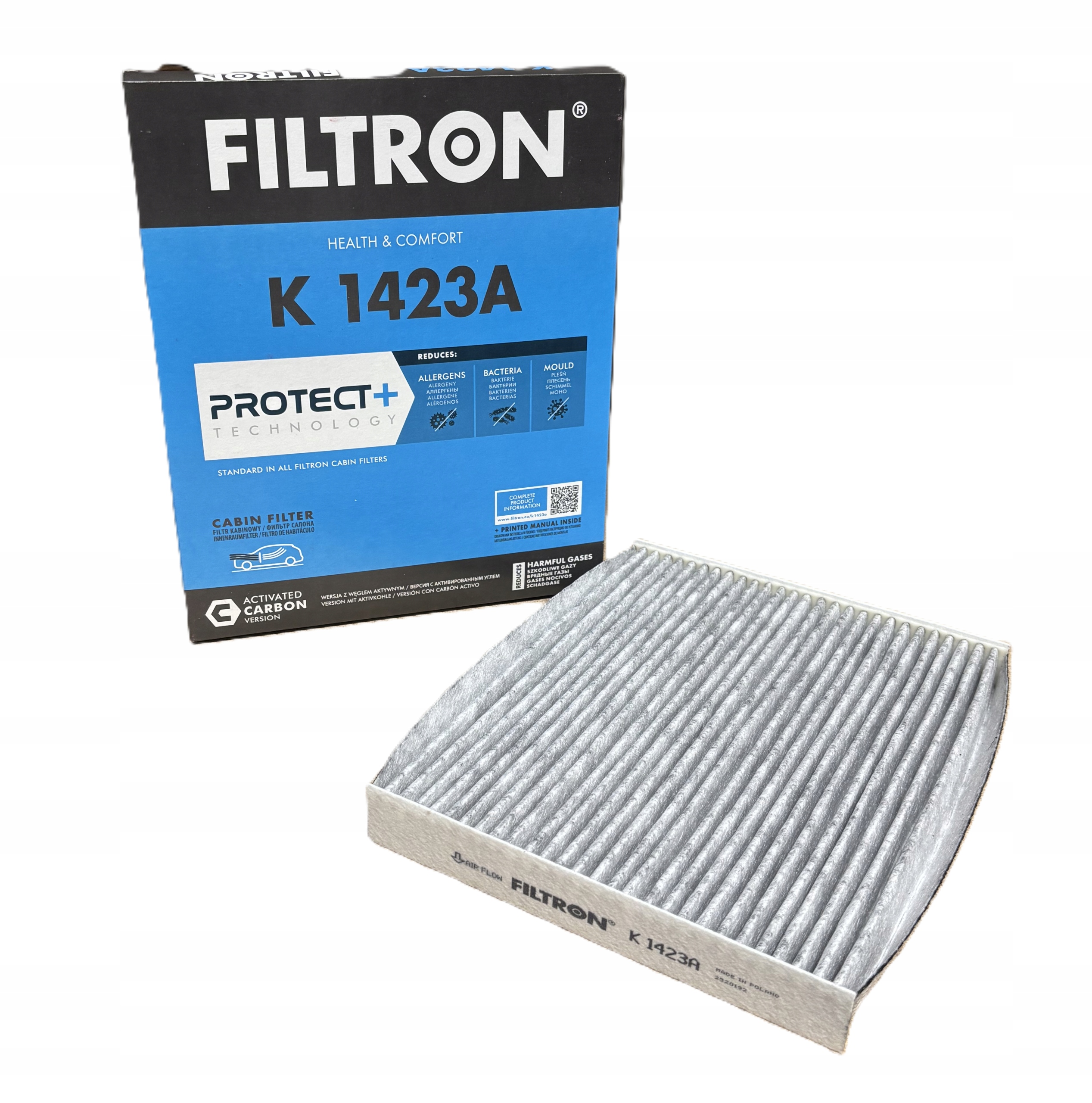 FILTR KABINOWY WĘGLOWY FILTRON K1423A HYUNDAI TUCSON KIA SPORTAGE