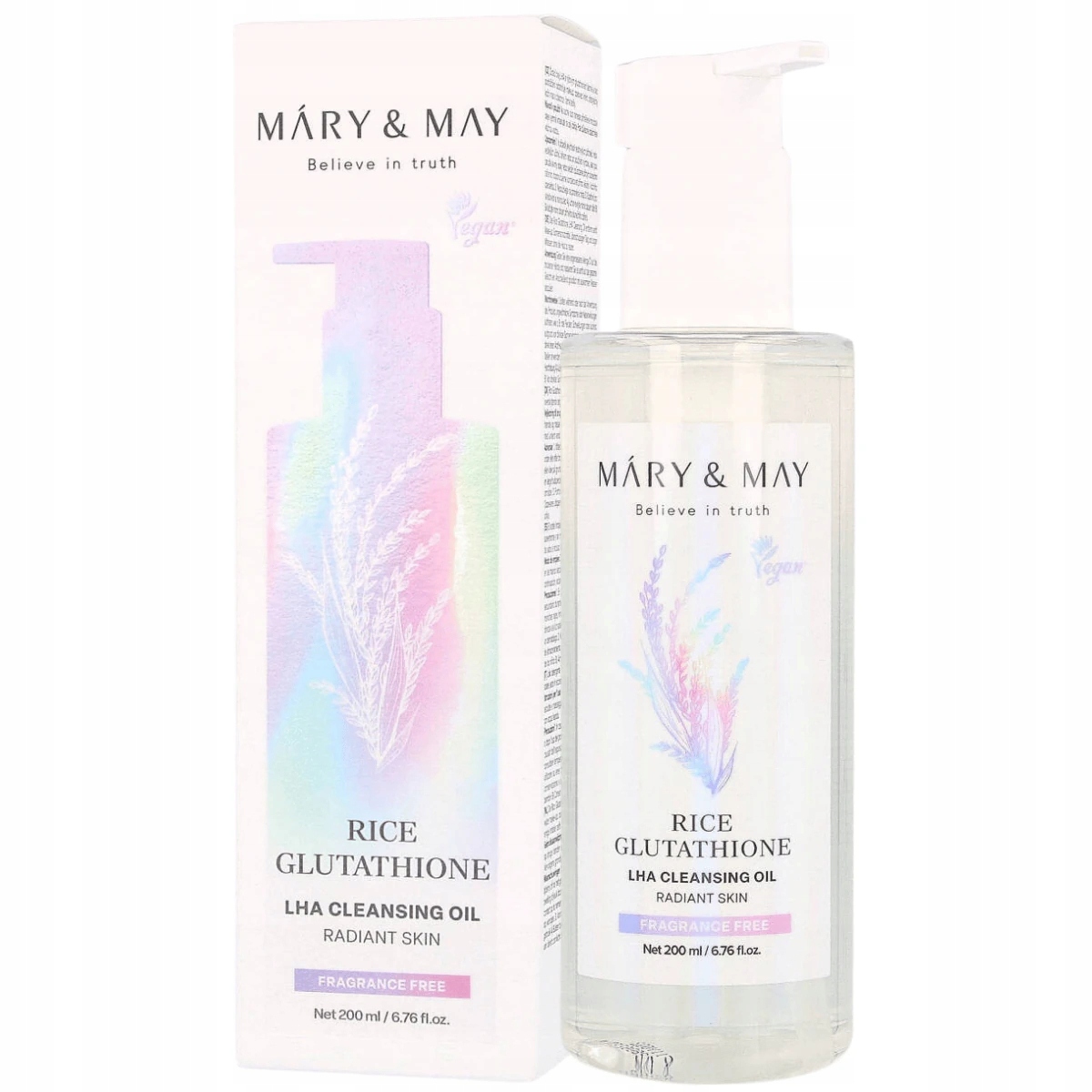 Mary&May Rice Glutathione Lha Cleansing Oil Odličovací olej 200 ml