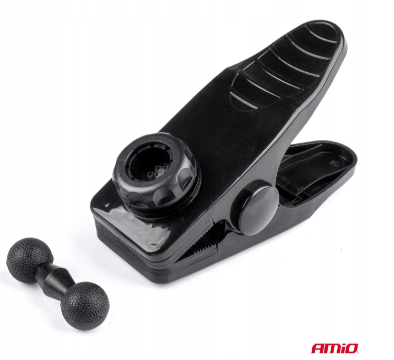 AMiO WIATRAK SAMOCHODOWY WENTYLATOR NA KLIPS 12V Waga produktu z opakowaniem jednostkowym 0.2 kg