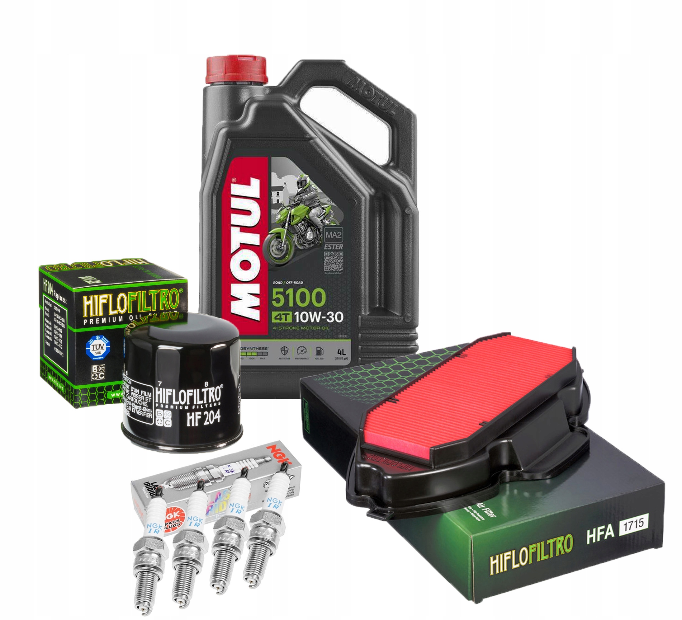 Olej Motul 10W30 do HONDA CTX 700 NC 750 XD SD INTEGRA Filtry Świece NGK