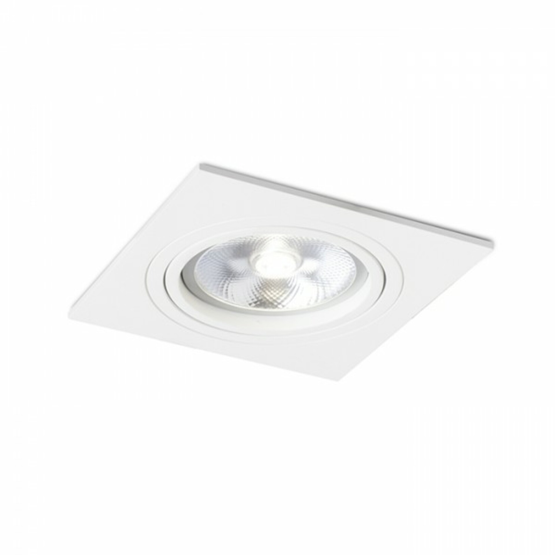 Rendl Pasadena G53 Sq I biela, zápustné svietidlo, G53, 12V, 50W, naklápacia