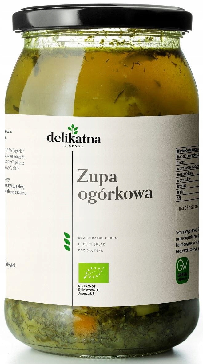 Levně Okurková Polévka Bio 900 ml Jemná
