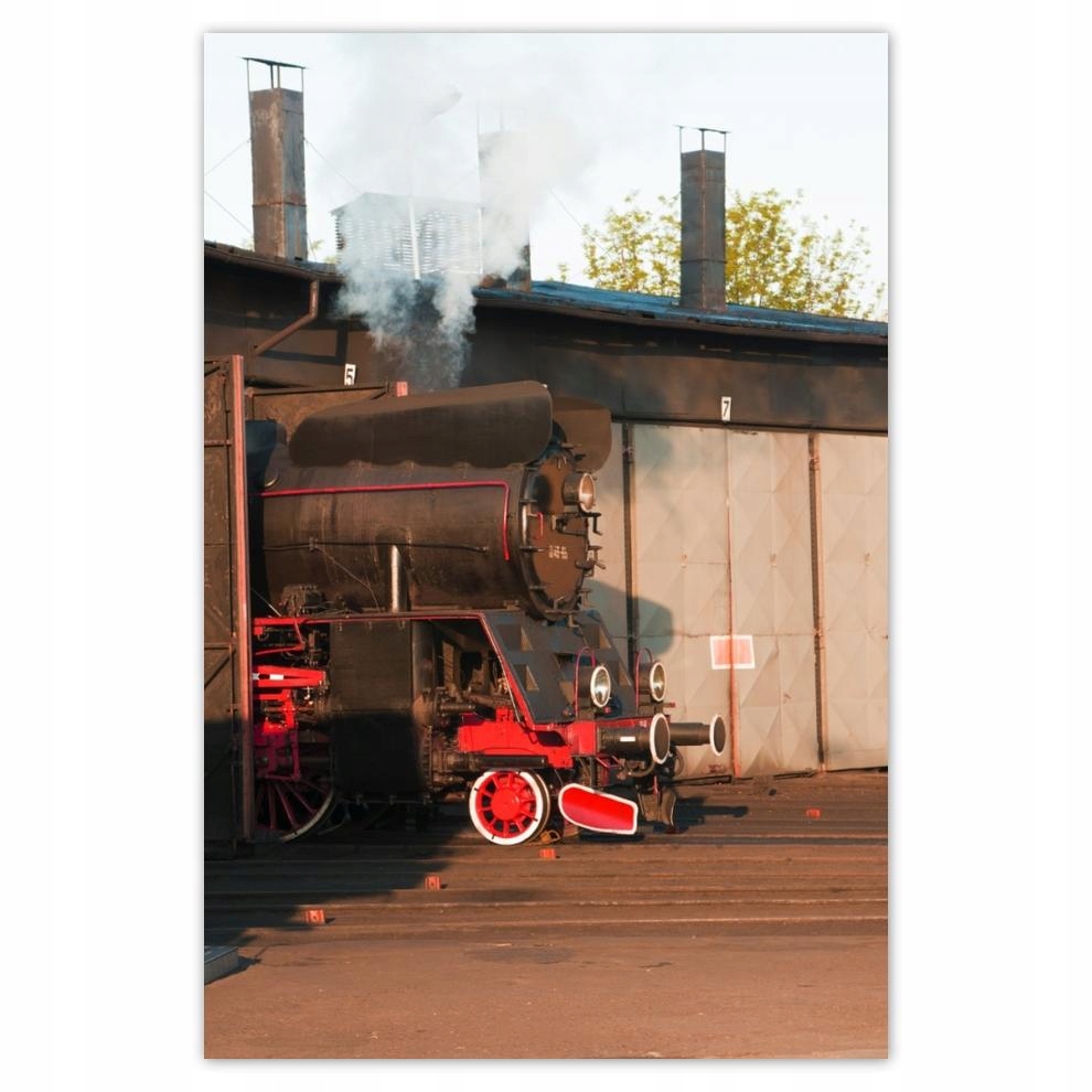 

Plakat 62x93 Parowóz Ol 49-69