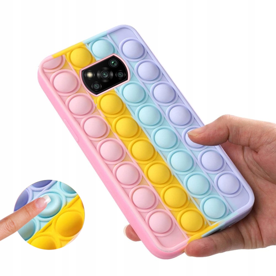 

Etui Bubble Pop It Push Case do Poco X3 Pro Nfc