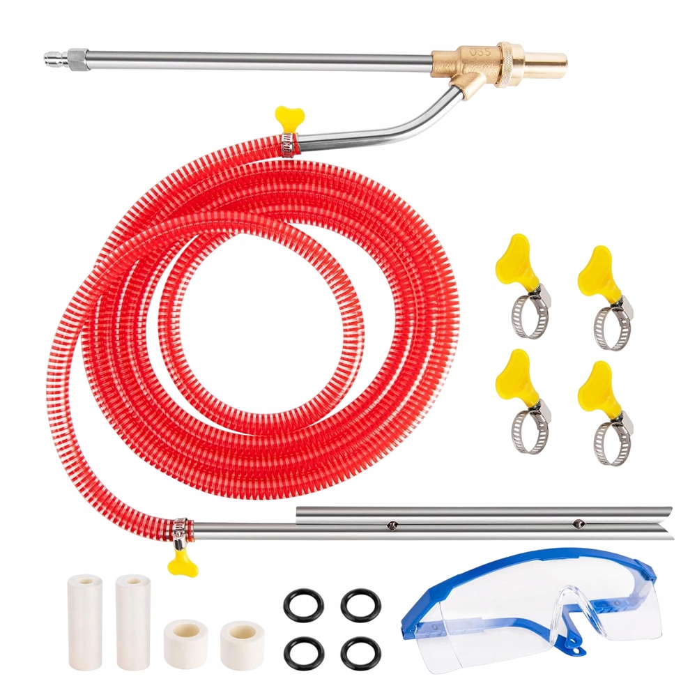 Pískovací pistole sada na odstraňování rzi graffiti 5000 psi hadice