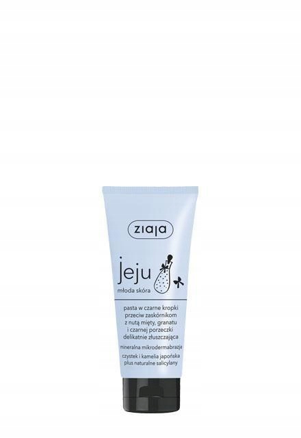 

Ziaja Jeju Młoda Skóra Pasta w czarne kropki 75ml