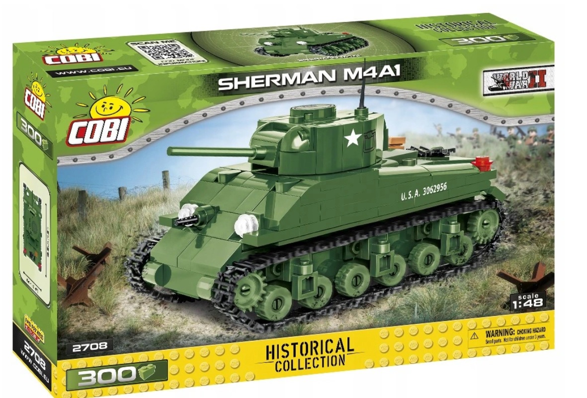 Czołg Średni Sherman M4A1 (2708)