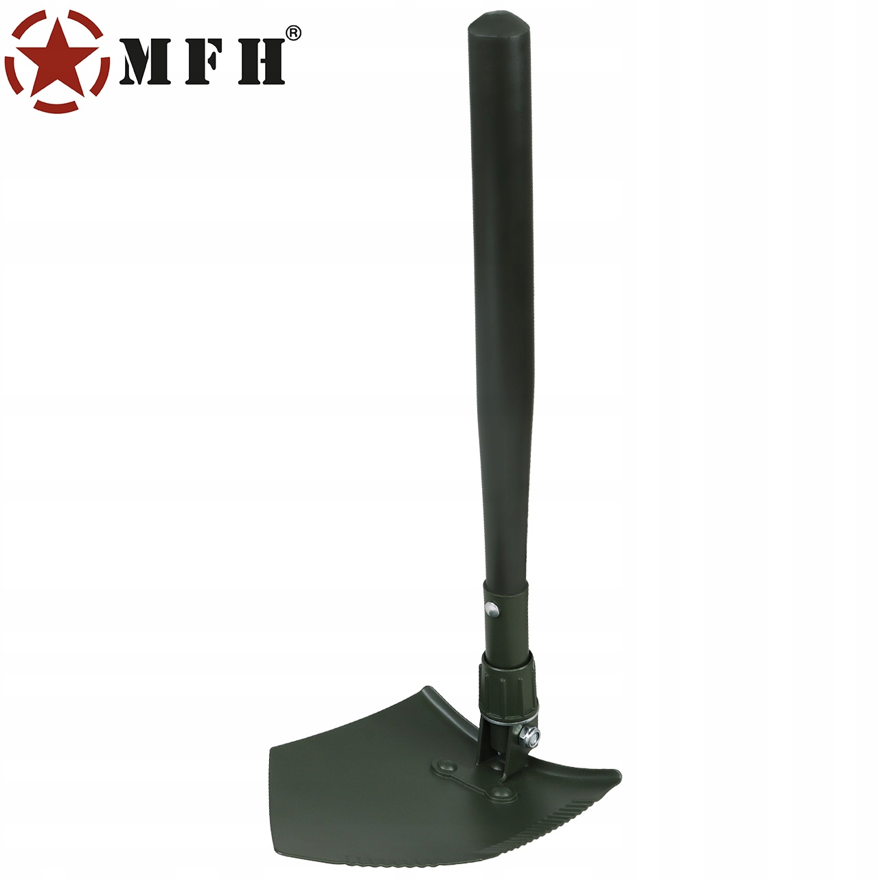 SAPERKA SKŁADANA WOJSKOWA Z DREWNIANYM TRZONKIEM MFH OLIVE + GRATIS EAN (GTIN) 4044633114334