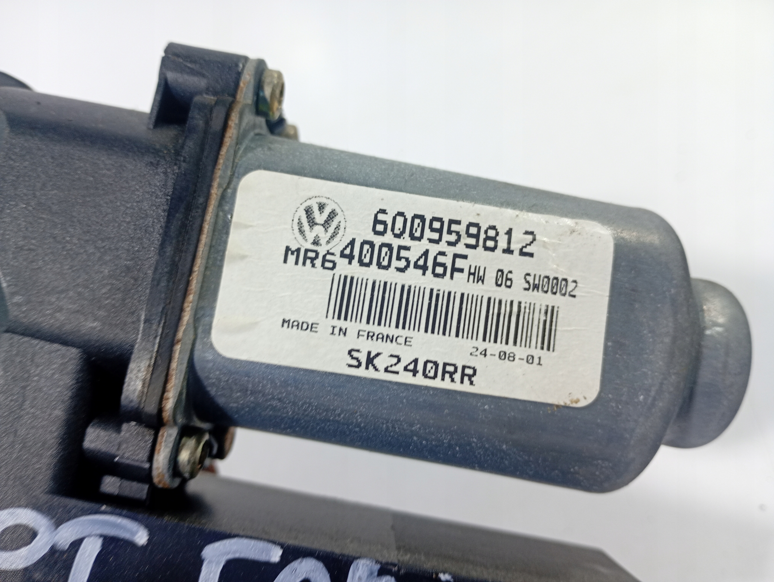 engine mini motor windows right rear OE 6Q0959812 SKODA Fabia 1 and 99-07