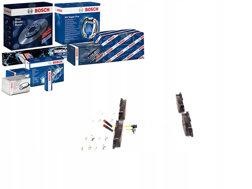 Brzdové Destičky Mercedes Přední W211 02- S Senzorem