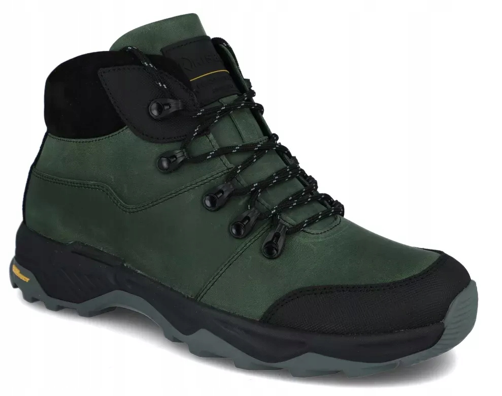Krisbut trekové boty Krisbut 6515 zelené kožené horské vel. 44