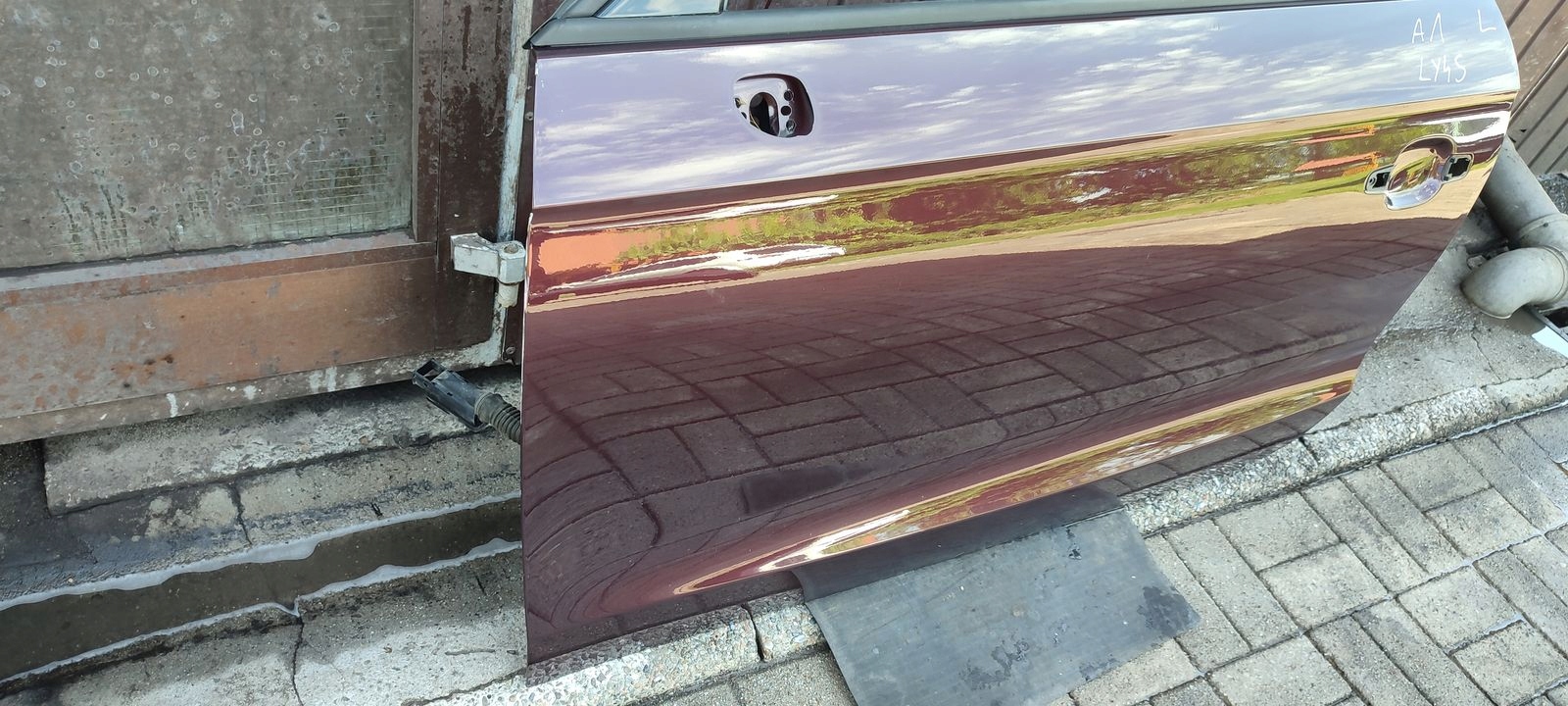 door front front left Audi A1 8X LY4S 3D